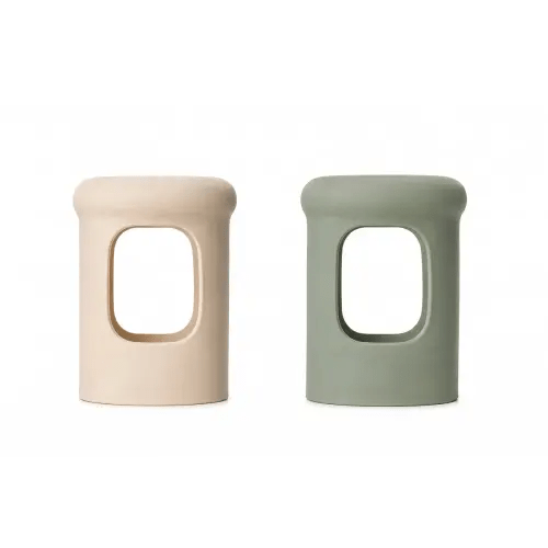 Wide Neck Baby Glass Bottle Sleeve Medium (150ml/5oz) Two-Pack – Heveaplanet.com