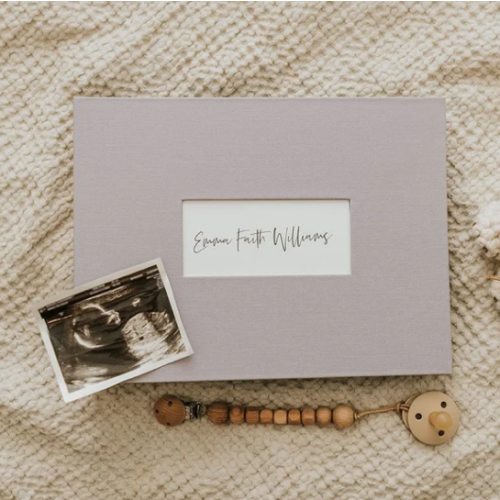 The Short Years Baby Book: Personalized Memory Book of Baby's First Year