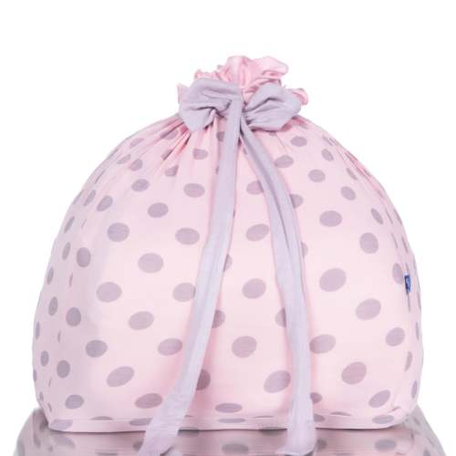Large Overnight Bag in Lotus with Feather Dot