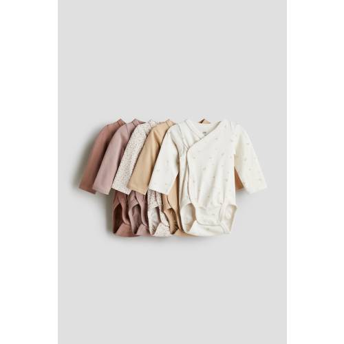 5-pack Wrapover Bodysuits