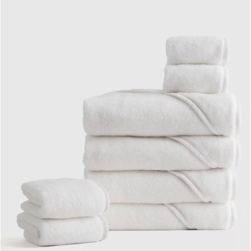 Organic Turkish Cotton Baby Bath Bundle 8-Pack in Light Blue