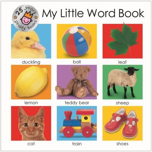 My Little Word Book (25th Anniversary) - by Priddy Books (Board Book)