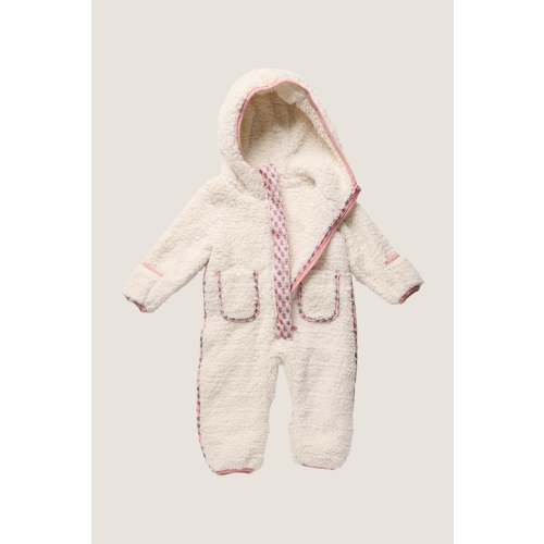 Baby Girls Cream Pramsuit