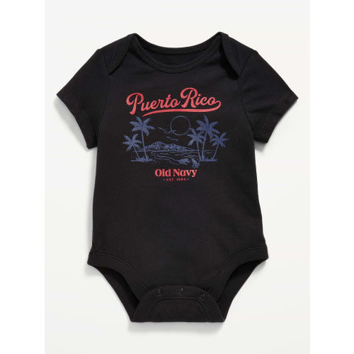 Short-Sleeve Graphic Bodysuit for Baby