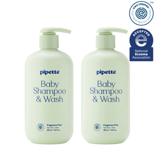 Fragrance-Free Baby Shampoo + Wash Duo