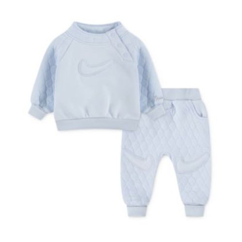Baby Boys' Readyset Mock Neck Sweatshirt and Joggers, 2-Piece set