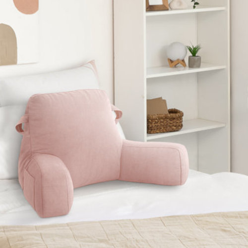 AHB Comfy Backrest Pillow Arm Pillow With Pockets | Wayfair