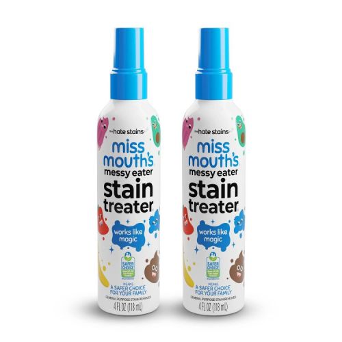 Miss Mouth's Messy Eater Treater Spray Bottle Liquid Stain Removers - 4oz/2ct