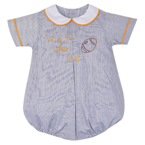 Embroidery Boy Bubble - Black/Gold - Remember Nguyen