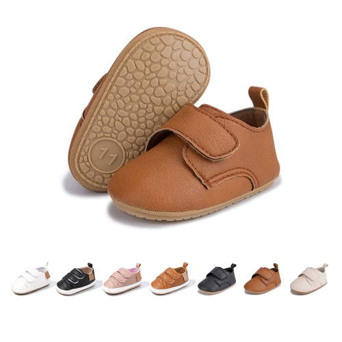 Meckior Baby Boys Girls Shoes Infant Dress Loafers Lace Up Leather Oxford Sneakers for Newborn 3-18M
