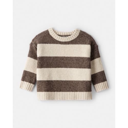 Baby Boy Striped Long-Sleeve Sweater - Brown - OshKosh B'gosh | Carter's