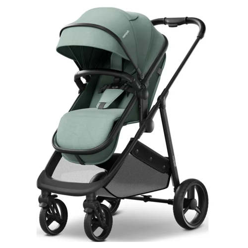Mompush Wiz 2-in-1 Convertible Baby Stroller with Bassinet Mode - Sage Green