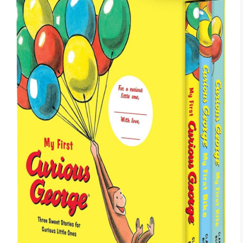 My First Curious George 3-Book Box Set: My First Curious George, Curious George: My First Bike, Curious George: My First Kite