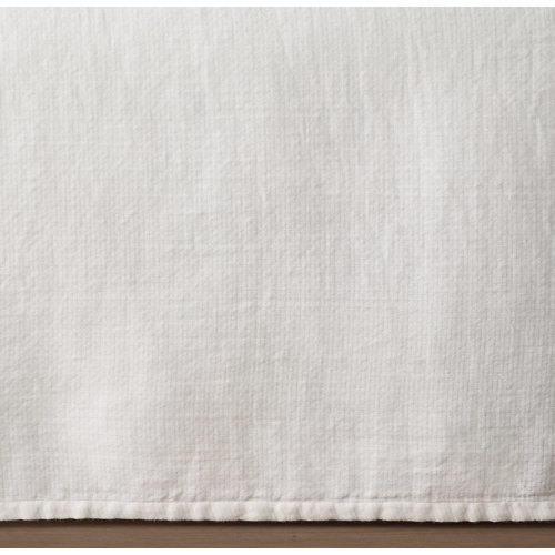 Washed Cotton Gauze Crib Skirt | RH Baby & Child