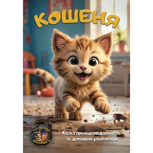 Ukrainian Book for Kids / The kitten / Кошеня: Казка про відповідальність за домашніх улюбленців (Ukrainian Edition)