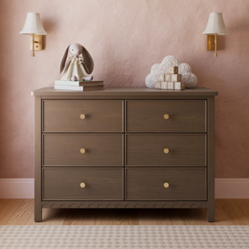 Sasha 6 Drawer Double Dresser | Wayfair
