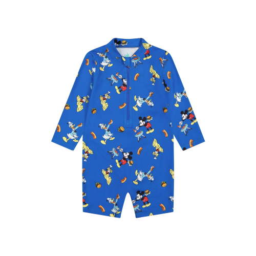 Character Baby Boy One- Piece Rash Guard Swimsuit, Sizes 0/3M- 24M