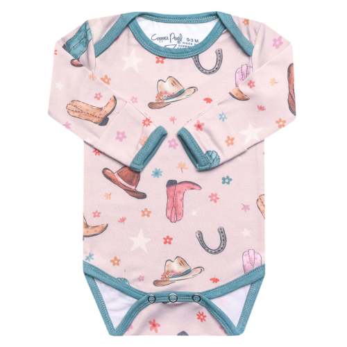 Long Sleeve Bodysuit - Cheyenne