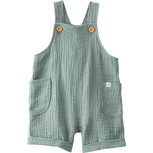 Carterโs Organic Cotton Gauze Shortall