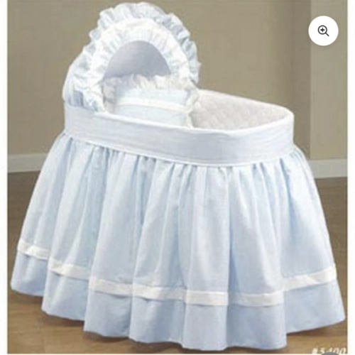 Sweet Petite Bassinet Bedding Includes Skirt & Hood