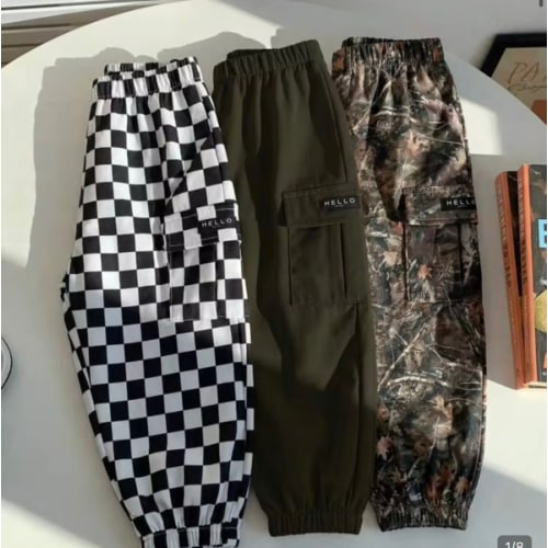 SHEIN 3pcs Baby Boy Casual Camouflage, Plaid, Solid Color Cargo Pants, Cargo Pants Set, Suitable For Summer, Spring, Autumn | SHEIN USA