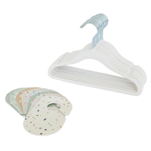 3 Sprouts Baby Closet Dividers, Newborn to 2T, Gingham, 8 Piece Set