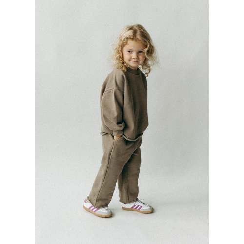 Raw Hem Set- Vintage Brown – Fostered Collection, 1Y