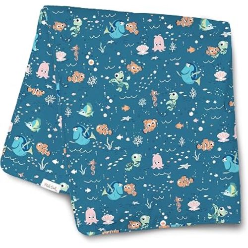Milk Snob Disney Boy/Girl Oversized Blanket (Finding Nemo) | Soft and Breathable, Snuggling and Play, Toddler Kids Family Bedding, Toddler Birthday, Kids Gift 57 * 50 inches