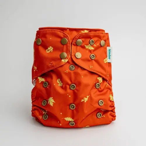 Nature: Essentials Pocket Cloth Diaper with Athletic Wicking Jersey, Grows with your Baby - Turning Time