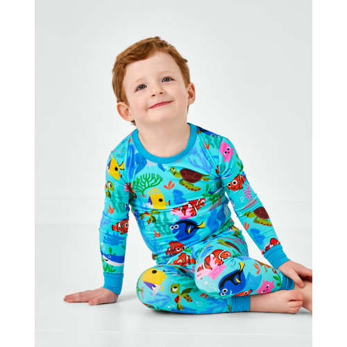 Pixar Nemo's Reef Two-Piece Pajama Set – Little Sleepies