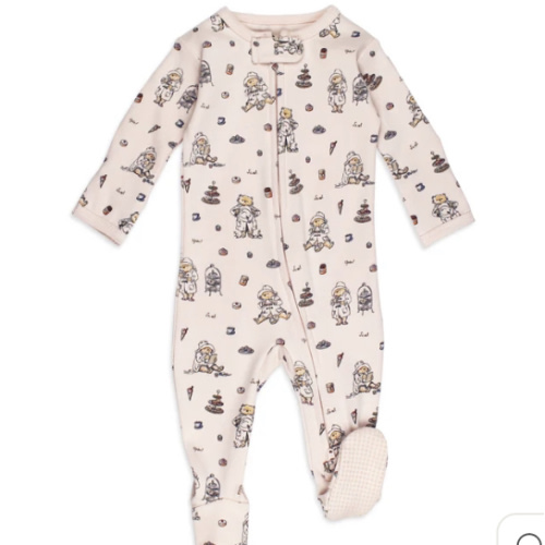 Sweet Paddington™ | Organic Zipper Footie – L'ovedbaby