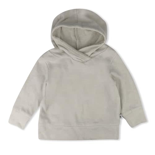 HonestBaby Terry Hoodie 100% Organic Cotton for Toddler, Baby Boys, Girls