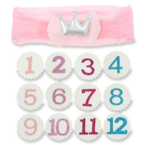 Capelli New York 13-Piece Infant Interchangeable Birthday Girl Crown Set - MULTI - ONE SIZE