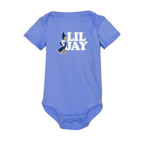 Lawlor's Custom Sportswear | Creighton Infant Fine Jersey Bodysuit (CU-304)