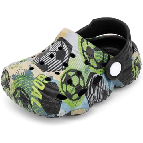INMINPIN Baby Clogs Garden Shoes Newborn Infant Lightweight Breathable Beach Pool Sandals Non-Slip Baby Boys Girls Water Shower Summer Shoes Splay Naturally