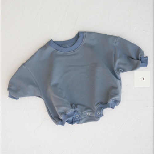 Tracksuit Romper - Ocean