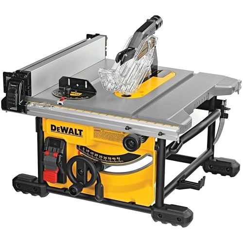 DEWALT 15 Amp 8-1/4 in. Compact Portable Jobsite Table Saw (DWE7485)