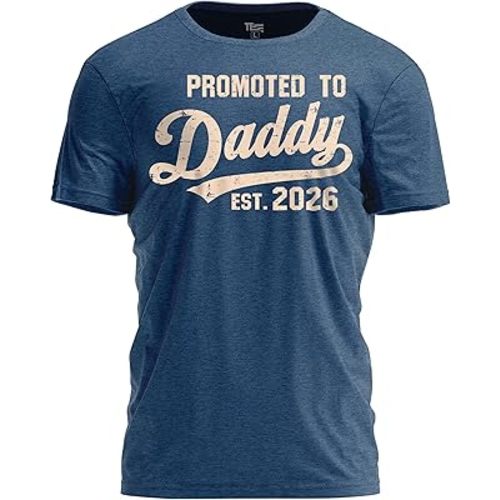 Teeny Fox Promoted to Daddy Funny Pregnancy Reveal Shirt for Men - Expecting Dad Shirt - Pregnancy Announcement T-Shirt