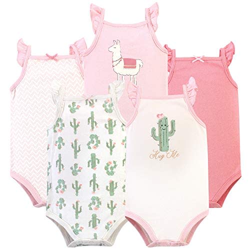 Hudson Baby Unisex Baby Cotton Sleeveless Bodysuits