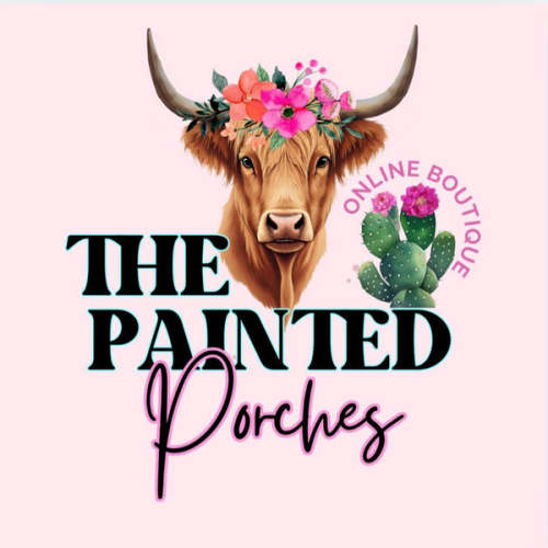 10” ultra mini hide - engraving included – Painted porch