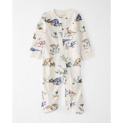 Baby Dinosaur Print Organic Cotton Sleep & Play Pajamas