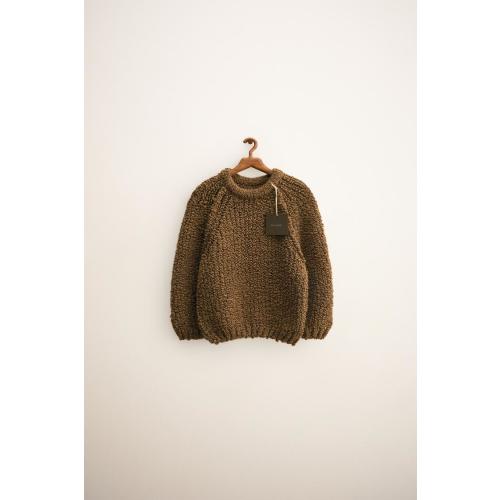 ZARA TIMELESS - WOOL AND ALPACA BLEND CHUNKY KNIT JUMPER - Mid-camel | ZARA United States