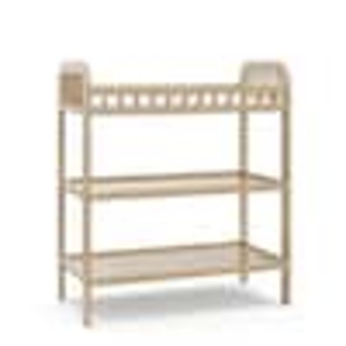 Storkcraft Pasadena Driftwood Changing Table with Water-Resistant Changing Pad 00524-507