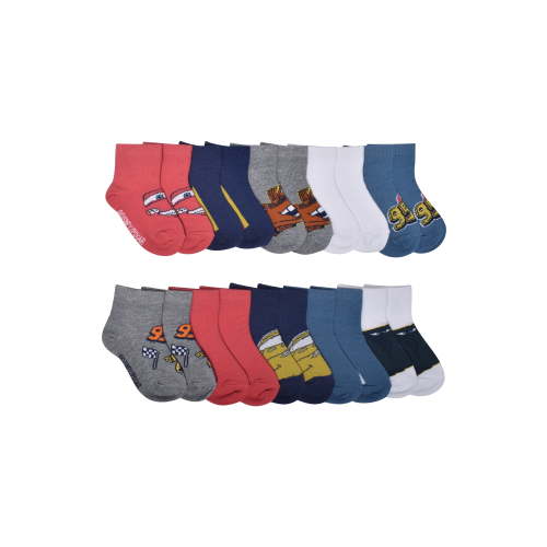 Character Toddler Ankle Socks, 10-pack, Sizes 12M- 5T