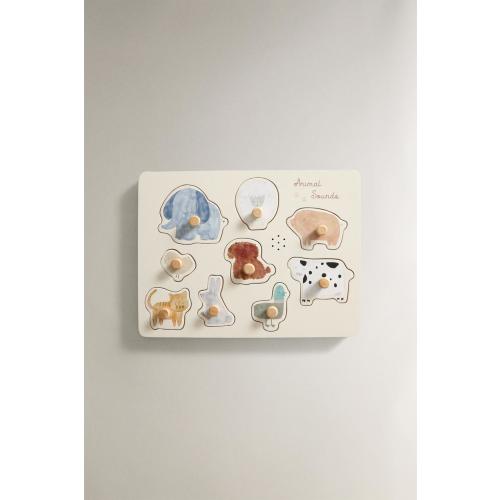 KIDS' ANIMAL SOUNDS PUZZLE - Multicoloured | ZARA Japan