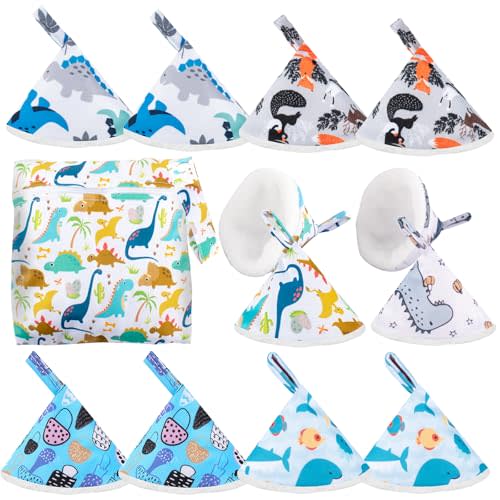 12 Pcs Peepeeteepe for Baby Boy with Storage Bag, Reusable Peepeeteepe Baby Boy with Hang Loop (6 Patterns)