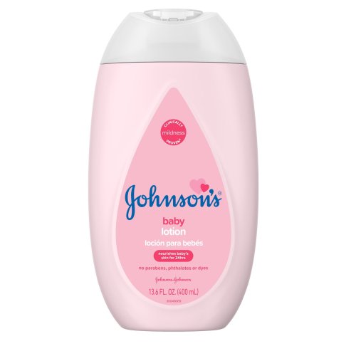 Johnson's Baby Moisturizing Pink Lotion with Coconut Oil