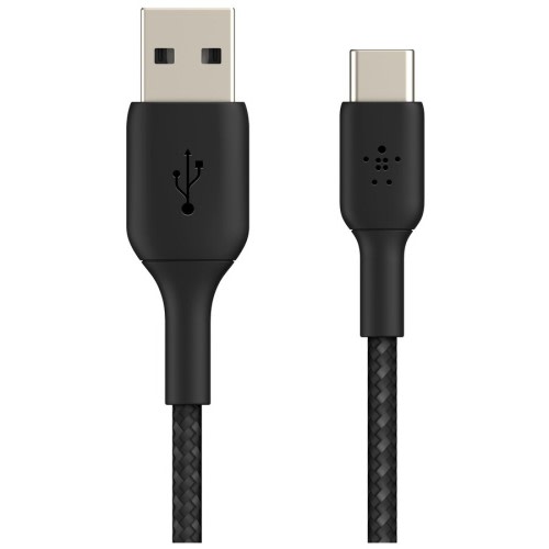 Belkin  Boost Charge USB-A to USB-C Braided Cable 3m - Black