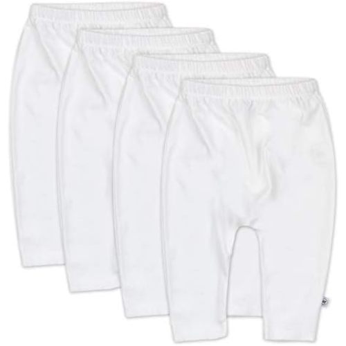 HonestBaby Unisex-Baby Multipack Harem Pants Roomy Fit Pull on Bottoms 100% Organic Cotton for Baby Boys, Girls