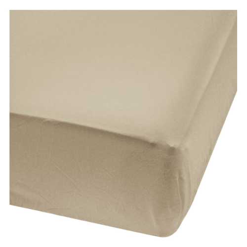 Perlimpinpin Bamboo Fitted Sheets, Taupe